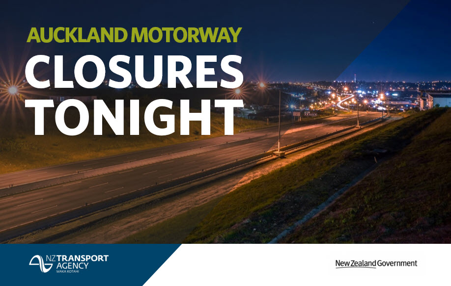 Waka Kotahi NZTA Auckland Northland On Twitter Plan Ahead For auckland-overnight-motorway-closures-1-to-7-march-2020-nz-trucking