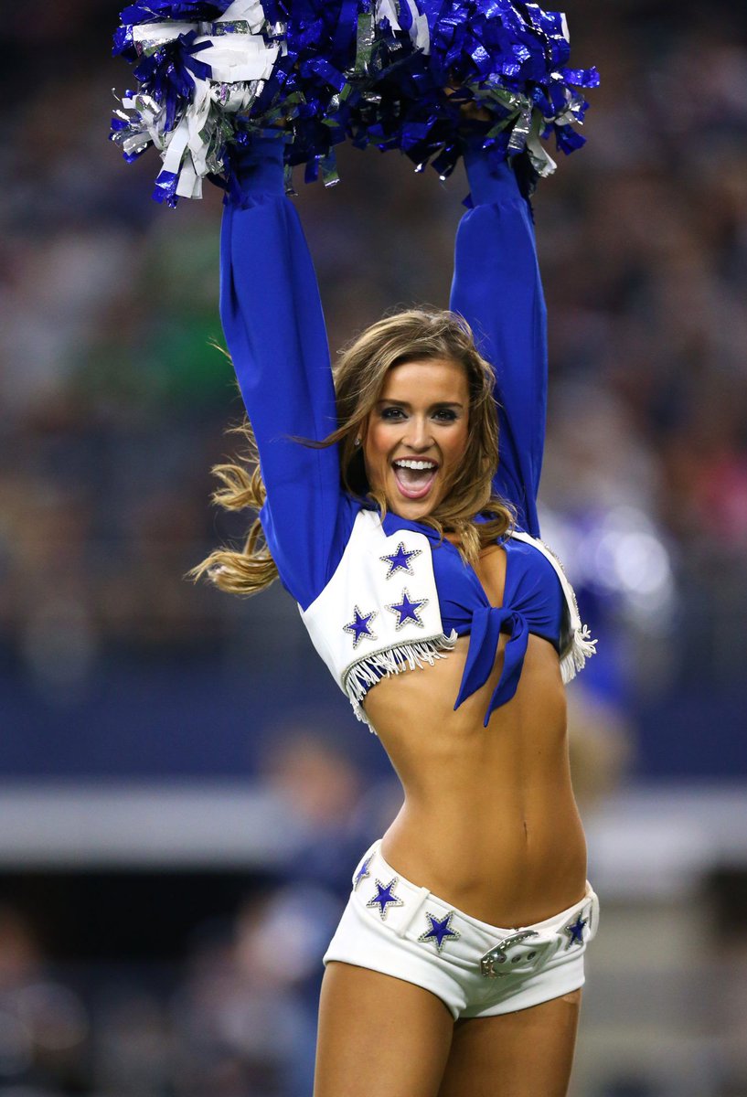Perfect10Cheer's tweet photo. TOUCHDOWN #Cowboys! 
#SNF #SundayNightFootball #NFL #Football 
#Hot #Sexy #Cheerleaders #Dallas #DALvsPHI https://t.co/8hRYdFaeUY