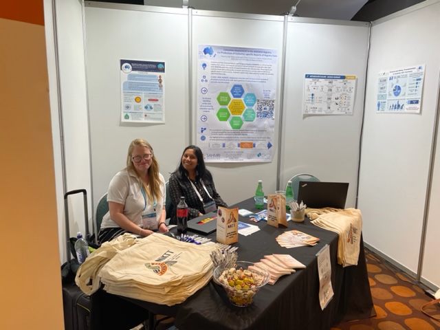 ANZDATARegistry's tweet photo. Come visit ANZDATA and NIKTT booth 6 @ANZSNasm. Meet the team and get yourself a @NIKTT bag 
@ANZSNasm @NIKTTaskforce @KidneyHealth @GreenhamLavern @KatieCundale @NephMcDonald https://t.co/MIMN6owshK