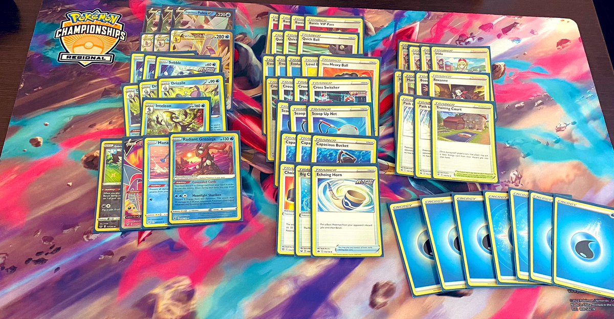 Finished top 32 with Palkia at SLC. I’ll do better next time🙂