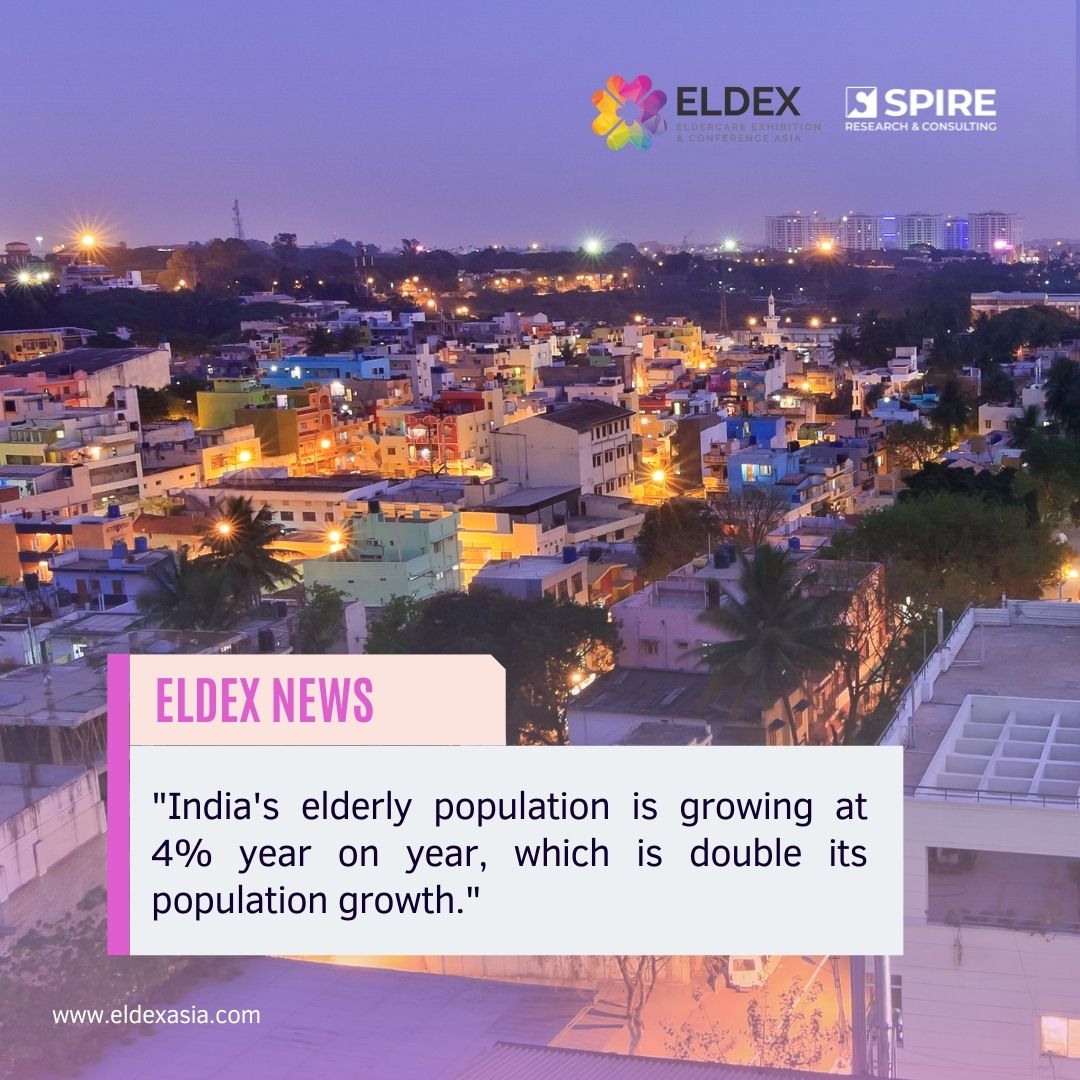 yamadaspire's tweet photo. In India, the elderly have become more willing to spend on themselves and invest in products that will help them live comfortably. https://t.co/L1f99ctSVr
#spireresearch #knowledgepills #eldexasia2022 #ageing #silverindustry #india #healthylifestyle #seniority #elderly https://t.co/vz4xTXJ1w3