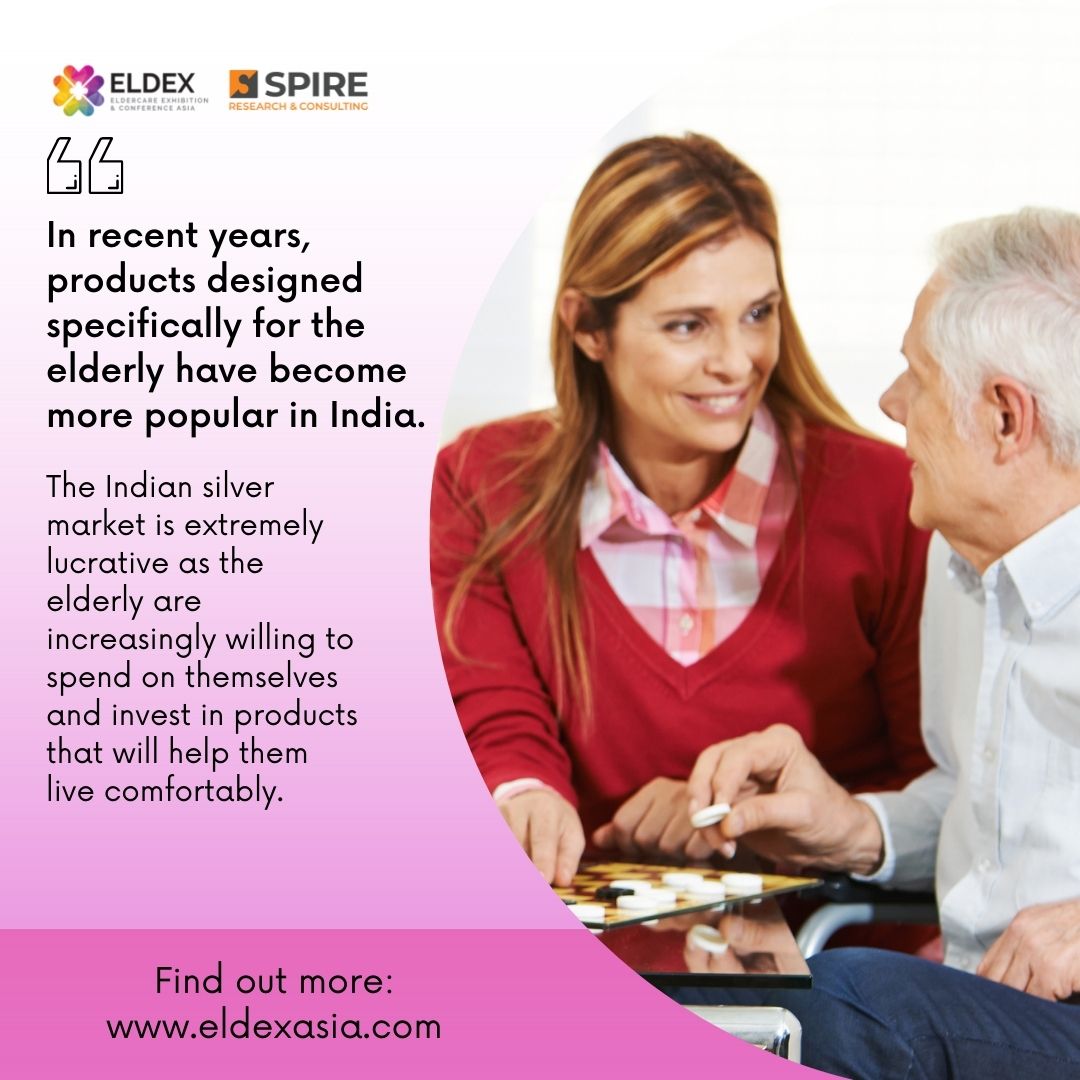 yamadaspire's tweet photo. In India, the elderly have become more willing to spend on themselves and invest in products that will help them live comfortably. https://t.co/L1f99ctSVr
#spireresearch #knowledgepills #eldexasia2022 #ageing #silverindustry #india #healthylifestyle #seniority #elderly https://t.co/vz4xTXJ1w3