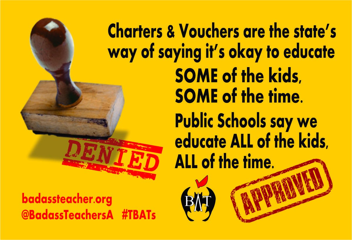 SouthDakotaBATs (@sodakotabats) on Twitter photo It's a fact that parents can want all they want, but the actual choosing is done by the charter & private schools. Voucher or no voucher. #SupportPublicSchools #TBATs .<a href="/TxBats/">Texas Bats</a> .<a href="/OklahomaBATs/">OklahomaBATs</a> .<a href="/Nodakbats/">NoDakBats</a> .<a href="/NebraskaBATs/">NebraskaBATs</a> .<a href="/kansasbats/">Kansas BATs</a> .<a href="/ColoradoBATsA/">ColoradoBATsA</a> .<a href="/NVBats/">NVBATs</a> .<a href="/AZBatsA/">Arizona Bats</a> It's a fact that parents can want all they want, but the actual choosing is done by the charter & private schools. Voucher or no voucher. #SupportPublicSchools #TBATs .<a href="/TxBats/">Texas Bats</a> .<a href="/OklahomaBATs/">OklahomaBATs</a> .<a href="/Nodakbats/">NoDakBats</a> .<a href="/NebraskaBATs/">NebraskaBATs</a> .<a href="/kansasbats/">Kansas BATs</a> .<a href="/ColoradoBATsA/">ColoradoBATsA</a> .<a href="/NVBats/">NVBATs</a> .<a href="/AZBatsA/">Arizona Bats</a>