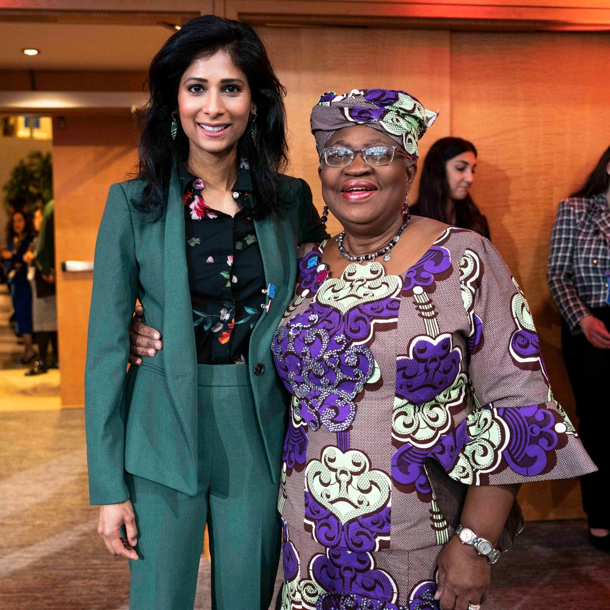 There are few leaders as impressive as Director-General of the World Trade Organization Ngozi Okonjo-Iweala @NOIweala @wto. We discussed the growing risks of economic fragmentation in a geopolitically divided world.