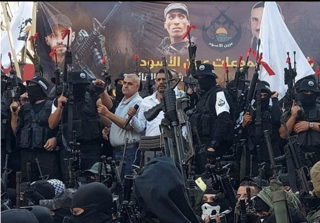 amansouraja's tweet photo. "عرين الأسود" بنادق الضفة الغربية التي ظهرت بشكلٍ مفاجئ وأصبحت تثير الذعر فى اسرائيل والقلق الشديد فى الولايات المتحدة هل ستغير معادلات الصراع فى فلسطين المحتلة ؟ #فلسطين #نابلس #عرين_الأسود https://t.co/UN6uFx8S4x