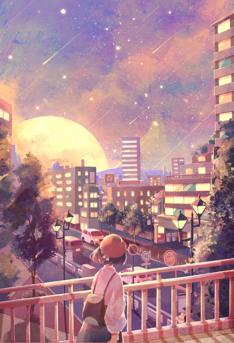 Procreate's tweet photo. We had a hard time choosing just four of @atelier_umiyury's works to share. Her colour palettes, watercolor textures, and ability to bring wonder to everyday things are incredibly enchanting. 💫🌸 https://t.co/kuxe2jtx22