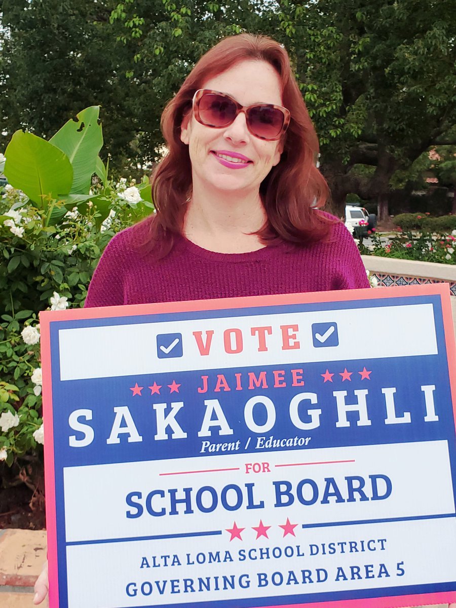 Yard signs are in.  #sakaoghli4alsd