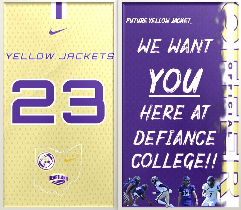 DillonByars's tweet photo. After a great conversation with @CoachSTreadwell, I am blessed to receive an offer from Defiance College. @DCFBJackets @CoachWallaceFB https://t.co/4FBT2E0Fky