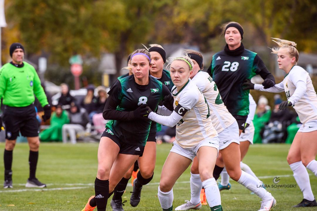Went out to support our UND Women's soccer as they played their foes from 80 miles south and came away with these images.  <a href="/undsoccer/">North Dakota Soccer</a> North Dakota Soccer 
#UNDproud 
#undathletes 
#undathletics 

…weigertphotography.client-gallery.com/gallery/und-so…