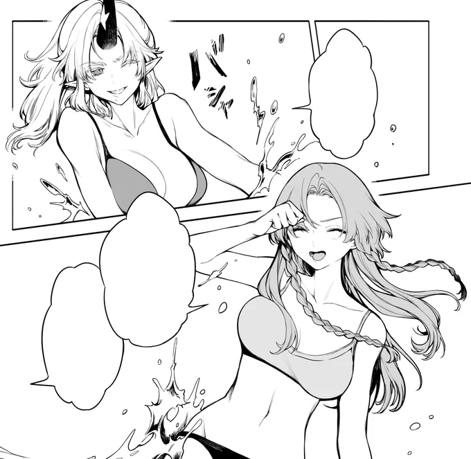 めちゃくちゃかわいい♡
天使天国このシーン描くのをモチベに本を作ってた。ありがとう。 