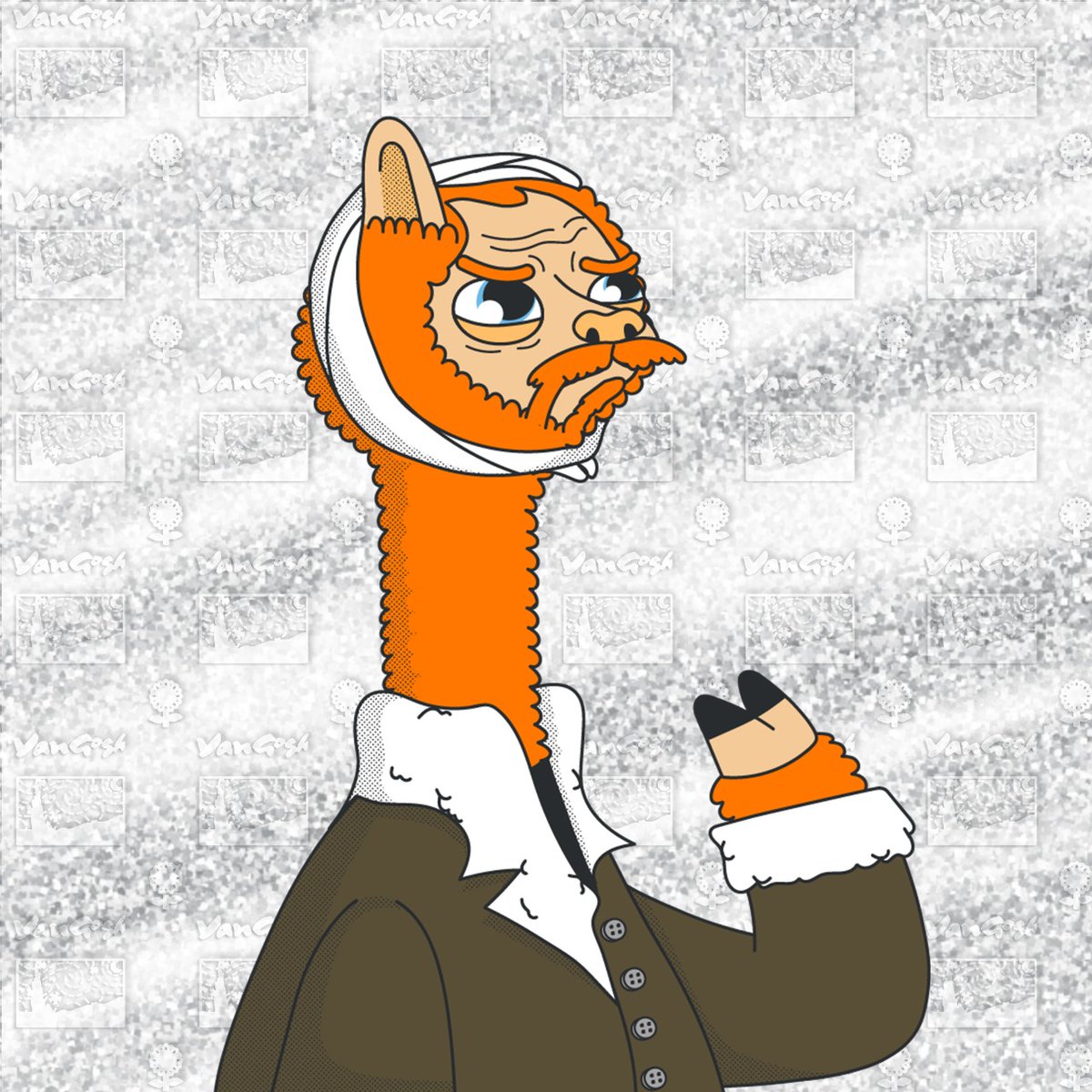 🇺🇸 A classic artist arrives in the Spirit Fellas collection! Hint: he's missing an ear. 

🇲🇽 ¡Un artista clásico llega a la colección Spirit Fellas!
Pista: le falta una oreja. 

Adquiérelo: 
opensea.io/assets/ethereu…

#NFT #NFTs #NFTCommunity #NFTCollection #NFTProject #NFTartist