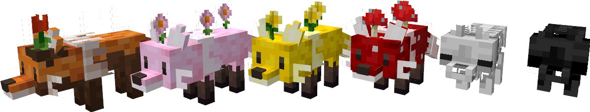 HyrxsMC's tweet photo. Foxes but now are MC Earth Mobs!
#BeautifulFoxes #Minecraft https://t.co/XbG0dTo578