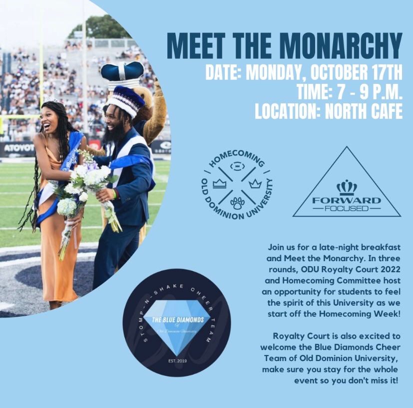 ODU Homecoming 💙🦁👑 tweet media