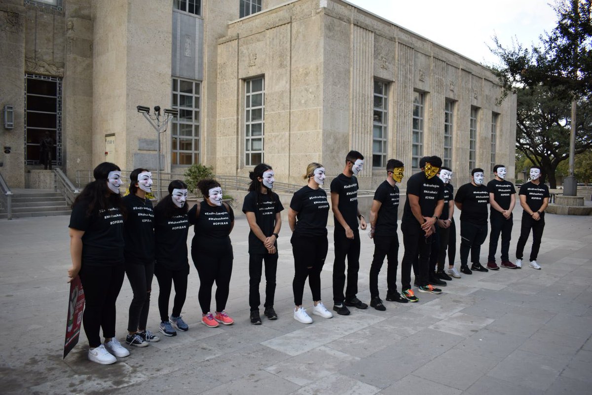 Devsignerz's tweet photo. thank you for joining us for houston's march for iran's revolution and regime change. more pics and videos in the thread @AnonOpsSE @anonymousopiran #OpIran #IranRevoIution https://t.co/TIGII6fxqD