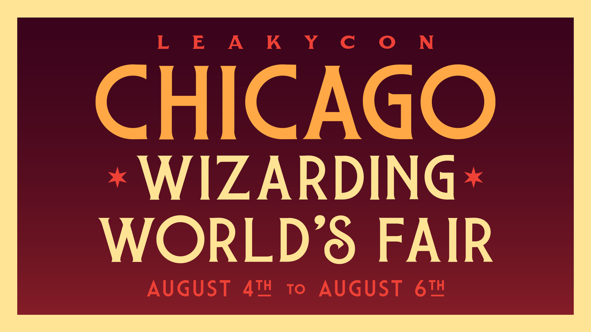 LeakyCon's tweet photo. We can finally reveal the details for #LeakyCon 2023! We'll see you in Chicago August 4-6, 2023! https://t.co/qCzd1MjUSD