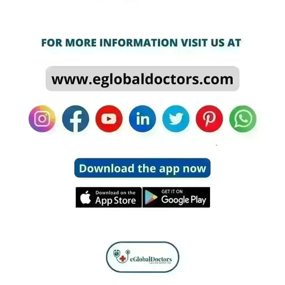 eglobaldoctors's tweet photo. Get the video consultation and prescription for your health worries from eglobaldoctors.
⚡ 10% off on the price ⚡
Use code- WBOFFER10

#eglobaldoctors
#onlinedoctors #telehealthservice #telemedicine #teleservices #healthcareconsultation #medicalconsultation #videoconsultation https://t.co/OuR6aecX7d