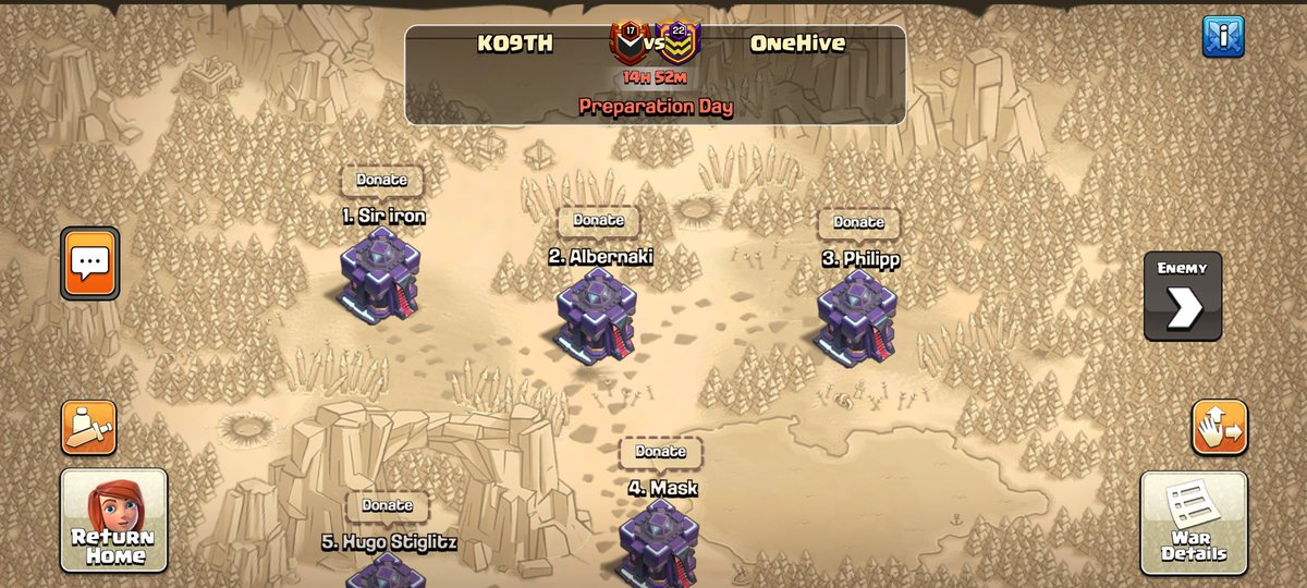 Ansh (@ansh9876543210) on Twitter photo KO9TH VS <a href="/OneHiveCoC/">OneHive</a> 
<a href="/KeepersAlliance/">Keepers Alliance</a> 🧊 KO9TH VS <a href="/OneHiveCoC/">OneHive</a> 
<a href="/KeepersAlliance/">Keepers Alliance</a> 🧊