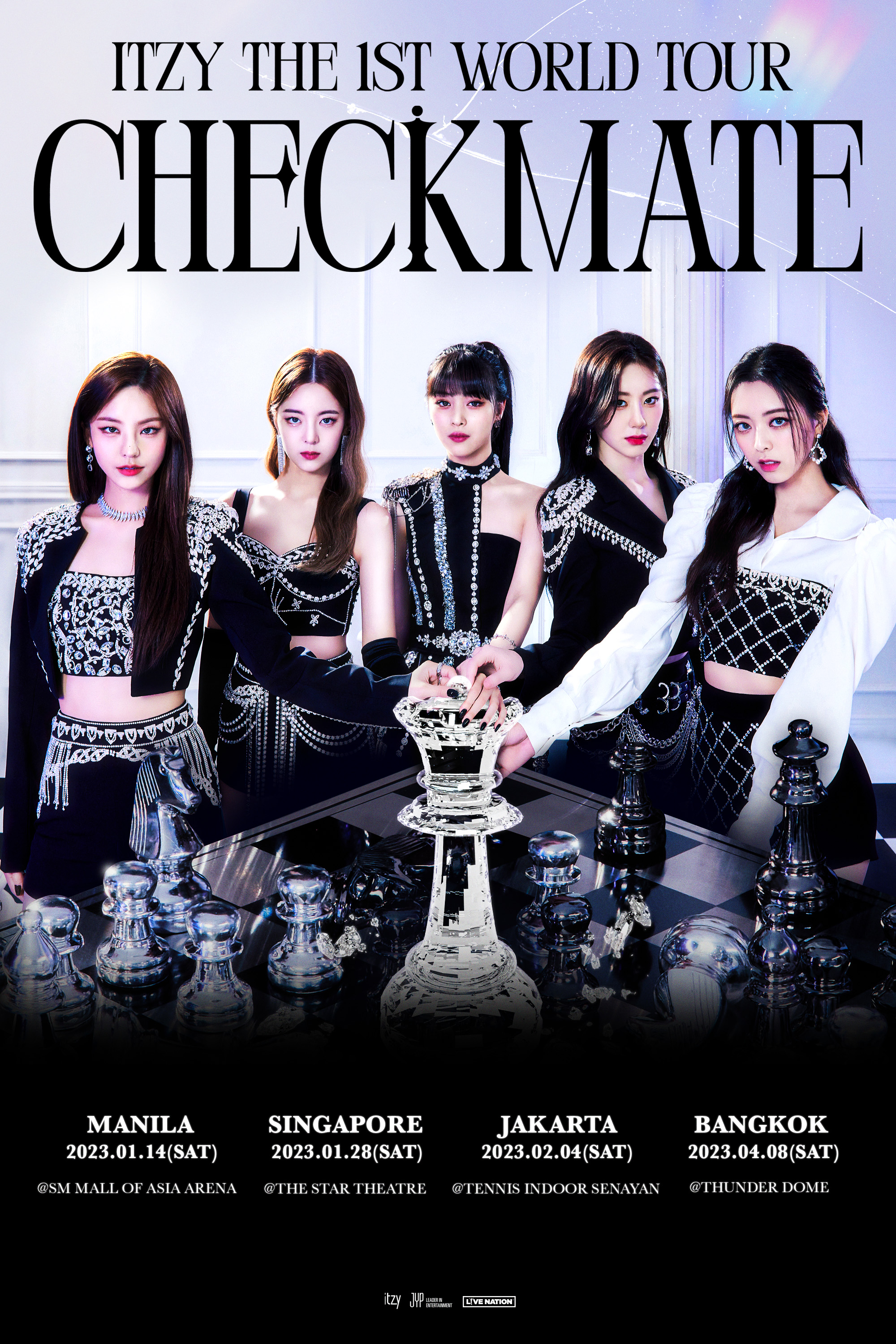 ITZY IN MANILA CONCERT POSTER