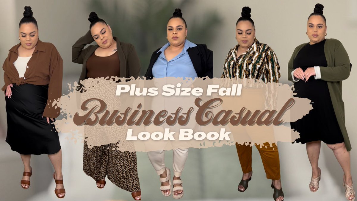 ambiguously_bg's tweet photo. PLUS SIZE FALL LOOK BOOK - BUSINESS CASUAL | WORK EDITION - NO JEANS {Styling Tips} Brittney Giselle
https://t.co/jcR26BBwW1
#plussizefashion #fallplussizefashion #businesscasual https://t.co/Xh0i6UMh3O