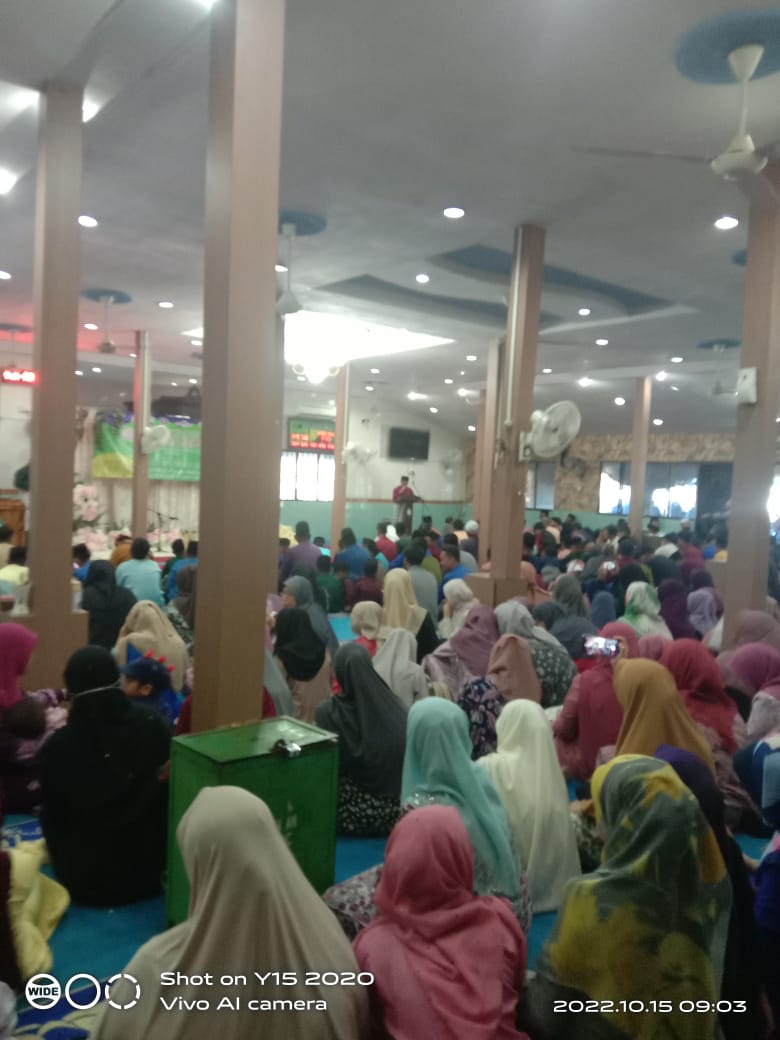 aadkmersing's tweet photo. 15 Oktober 2022 | Sabtu 

Program Community Empowerment - Sambutan Maulidur Rasul 1444H di Masjid Jamek Kampung Pengkalan Batu, Mersing.

#MersingBersihKesayanganKita
#DadahTerkawal2025
#TakPerluStimGuys
#LebihBaikCegah
#KitaDemiNegara https://t.co/OurwDHYU4K
