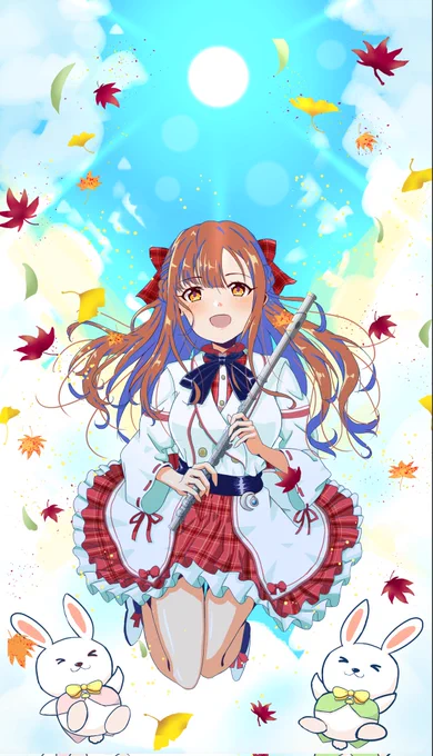 明日は水本ゆかりちゃんの誕生日です!絵は2020と2021のものです 明日は良い日になりますように! 