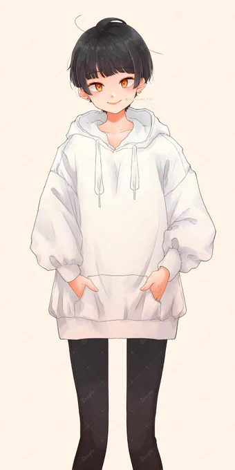 ココナラさんにてマダミスの立ち絵を描かせていただきましたご依頼ありがとうございました#ココナラ #イラスト依頼 #illustration #commission #有償依頼 