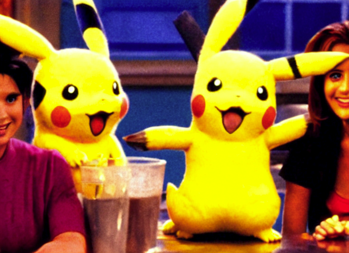 _RottingAway_'s tweet image. Pikachu as guest star in Friends
#stablediffusion #stablediffusiongui not #stablediffusiondemo #nmkd #ai #aigenerated #aigeneratedart