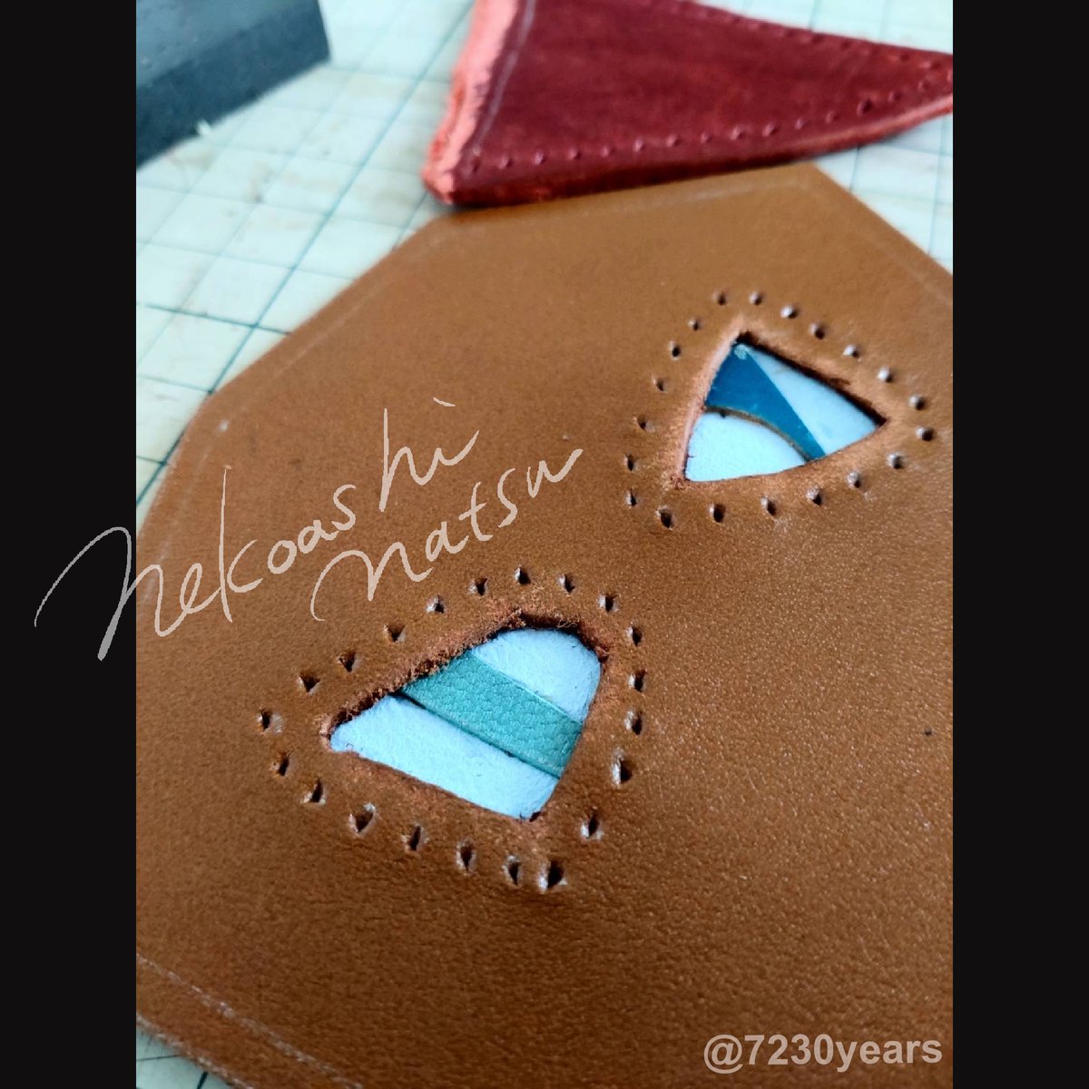 7230years's tweet photo. #7230years #準備中

#レザークラフト #本革
#leatherwork #leathercraft 

#7230nekoashinatsu https://t.co/VNXvX3lxx2