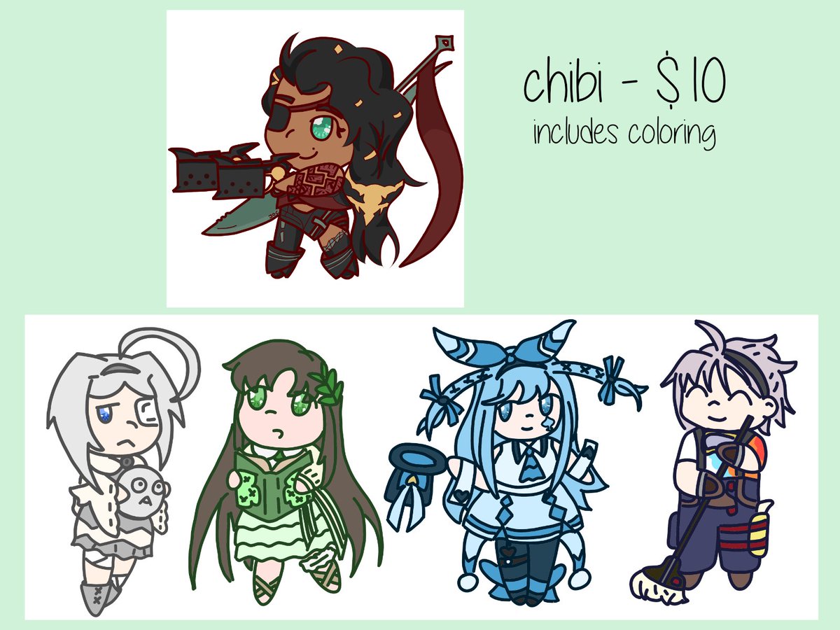 CasuallyCherie's tweet photo. 🚨My laptop's battery is very close to dying so I'm opening art commissions to help get a new PC. Art &amp; streaming was/is the only way I was making money due to health problems &amp; such atm &amp; I need a computer to do majority of that work.
Any help is appreciated~ #commissionsopen https://t.co/u1G6Lvztin