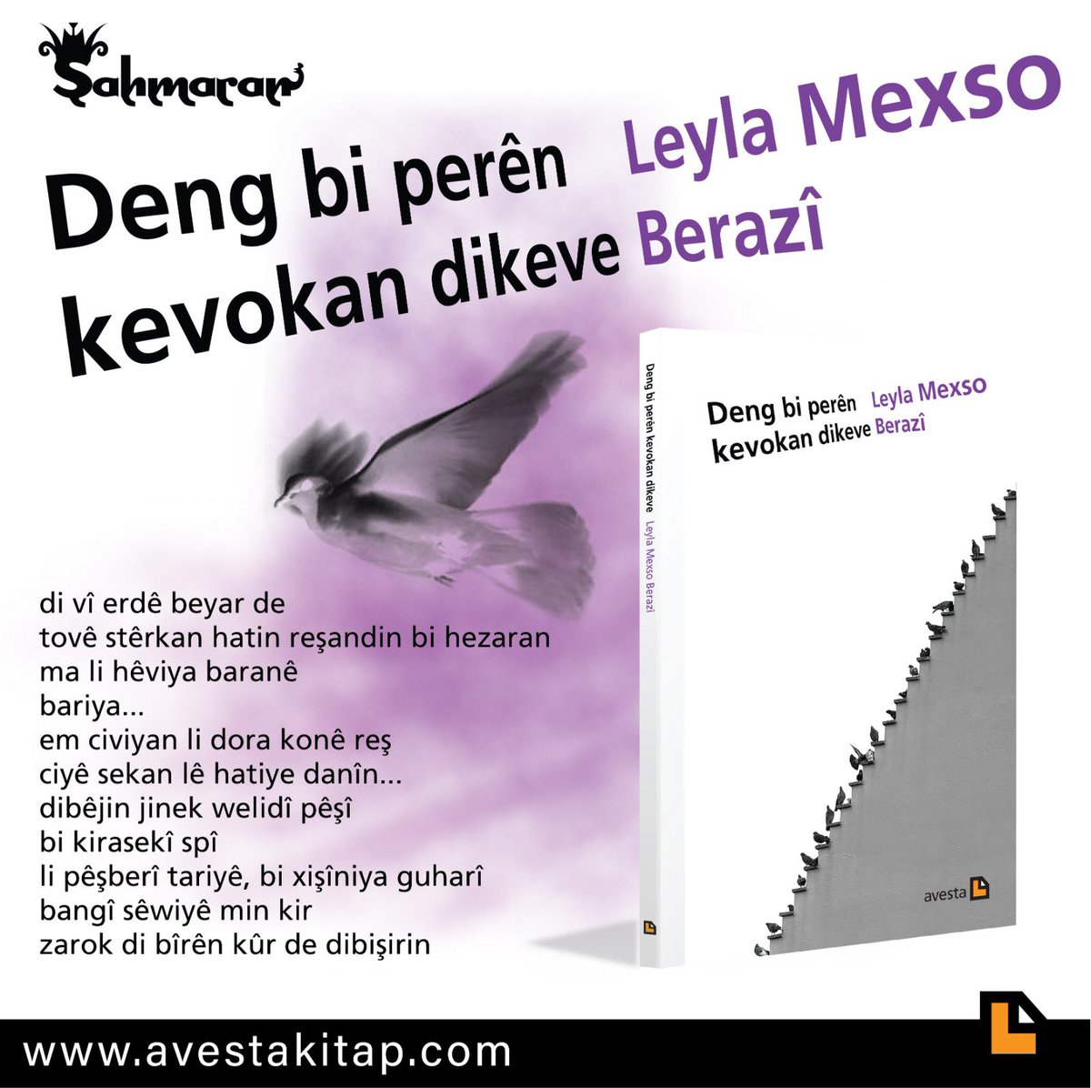 Deng bi perên kevokan dikeve Leyla Mexso Berazî avestakitap.com/deng-bi-peren-…