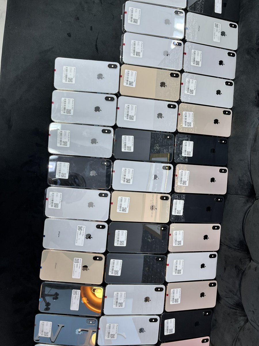 TeshGadgets's tweet photo. Ukused iPhone xsmax 
:
64gb— 225,000
: 
256gb — 260,000 
:
Phone number: 08166224717 https://t.co/xTiiE9tjAy