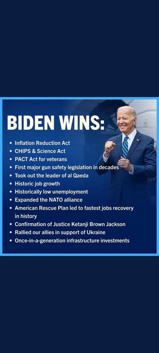ElYndigo's tweet photo. @JamesBradleyCA This do it for you, toughie. Now you list trumps accomplishments!
I won't be waiting https://t.co/P8ZeSUfmY1