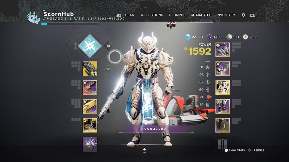 jagerminster's tweet photo. @Th3Jez @falloutplays @DattosDestiny Im highly against the idea of one shader/one set type drips but damn if this don’t look good… https://t.co/wySDqJxN1I