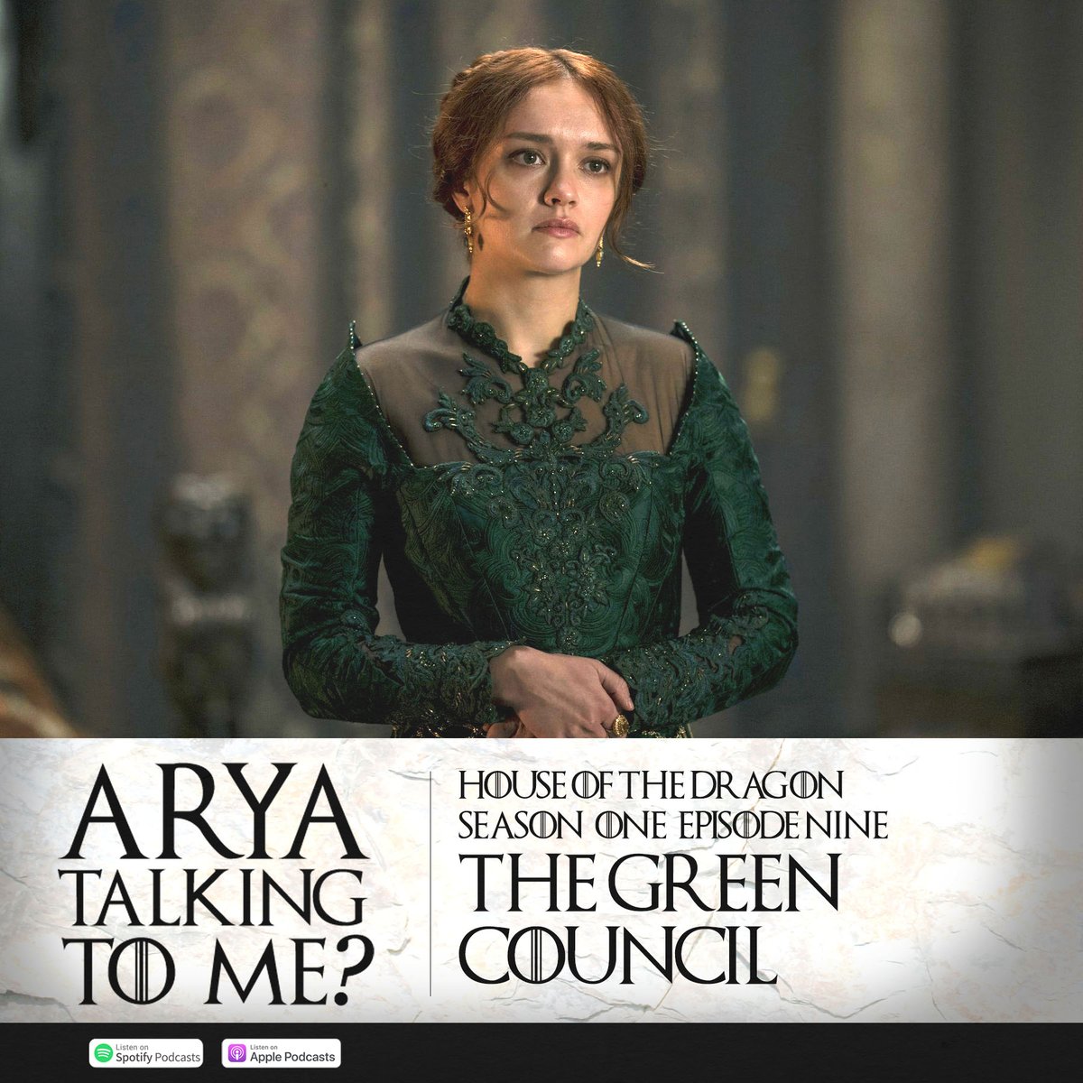 Shit's kicking off big style this week as the Targaryans take power and move against the Targaryens. How will the Targaryens respond??? In classic Targaryen style. Alicent is just doing her best, ok?

⚔️🛡⚔️ linktr.ee/aryatalking #hotd #HouseOfTheDragon