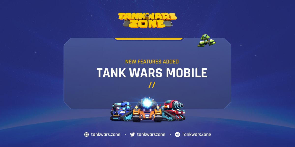 TankWarsZone's tweet photo. 📢 You can now play #TankWars on #Android ‼️

✨ For installing and playing details, please check our following article:

📝 https://t.co/aWQG5M2vTP

$WBOND $TGOLD $FTM #GameFi #NFTs https://t.co/zYjlceIPGk