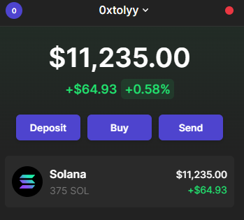 0xtolyy's tweet photo. Just sold one of my Degods for 375 $SOL ..🤯I am at a loss for words...

Feeling grateful : 
1 Person who retweets, follows me &amp; tags a friend will win 50 $SOL ( $1500 ). 💌

Winner will be chosen in 24hrs! Good Luck! ⏰ https://t.co/75APbFKsrL