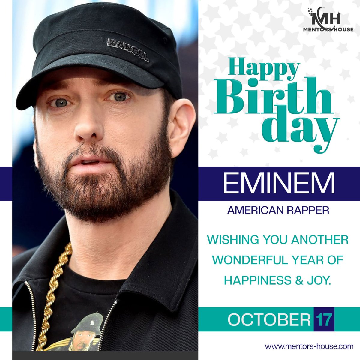 Happy birthday famous #American_rapper #Eminem. He was born on October 17, 1972 in United States.
Wish him have a happy and successful life.

#mentors_house
#digitalmarketingagency
#digitalmarketing
#graphicsdesign 
#socialmediamarketing

Visit us : mentors-house.com