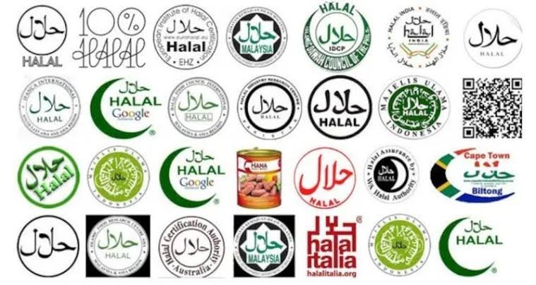 HJS_Convener's tweet photo. When #Secular India has #FSSAI and #FDA, who authorized 6 Muslim NGOs including Jamiat Ulema-e-Hind to issue #halal certificate ??

This should immediately stop !

Govt should launch an inquiry into utilization of the funds collected by these NGOs

#Halal_Free_Diwali 
@Ramesh_hjs https://t.co/LMsECi0GIS
