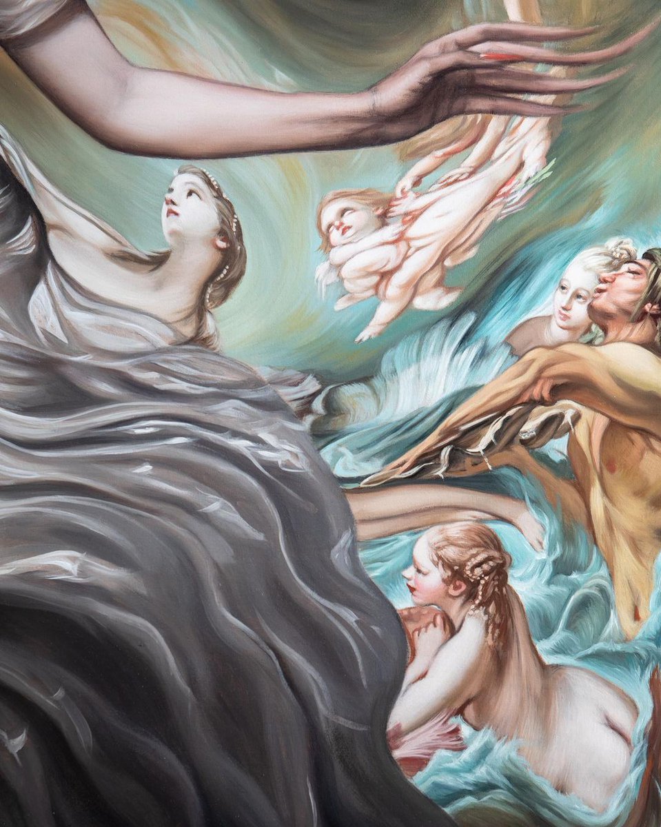 BeautifulBzarre's tweet photo. “I am depicting that period of history as unsettling, tainted and bizarre, as it was, and I distort things similarly to how things have been distorted in history and the press.”

We interviewed @BenAshtonArt in Issue 35 and gathered some fascinating insights.

#beautifulbizarre https://t.co/TnaEso9iVk
