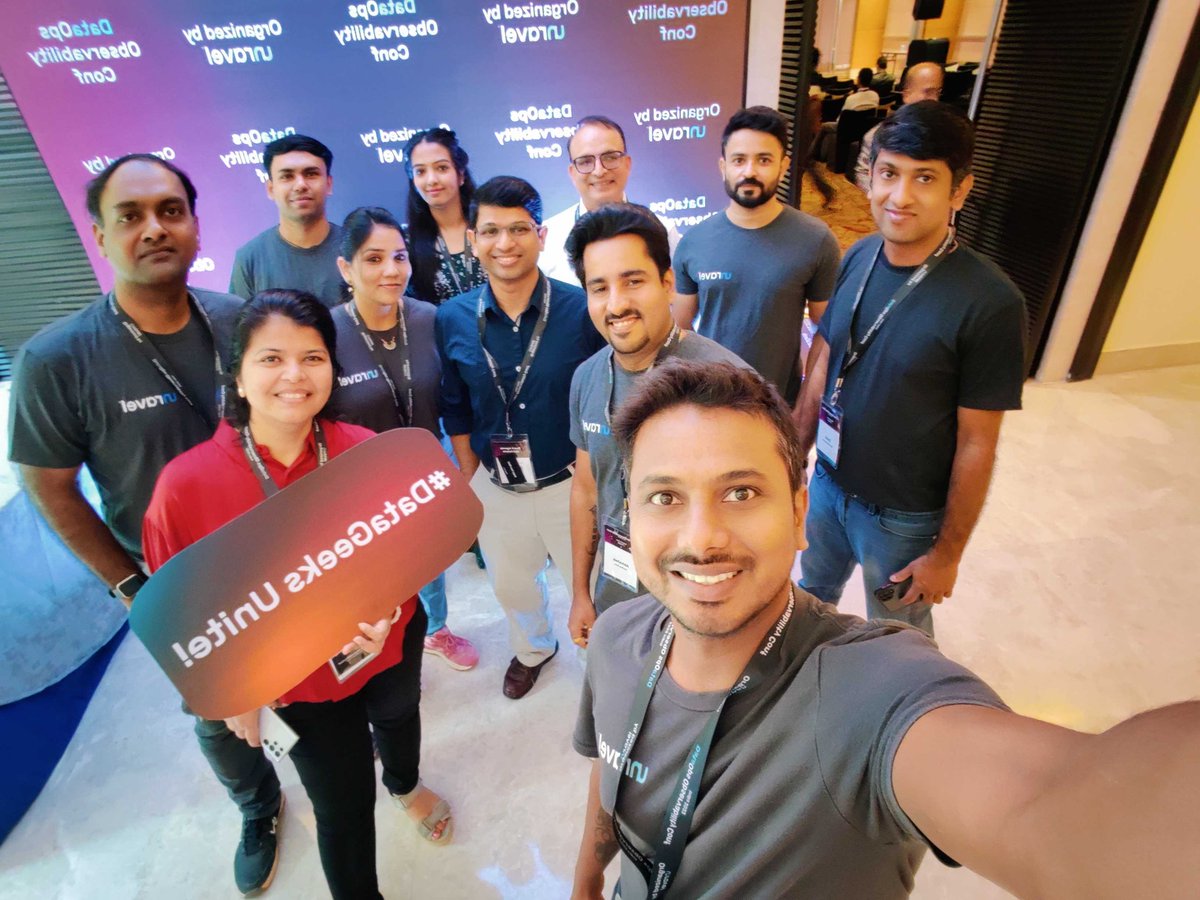 unraveldata's tweet photo. The inaugural #DataOpsObservabilityConf was a HUGE success!

We gathered 100+ DataOps Pros for a full day of learning, networking, and collaborating. Take a look at the photos, and save the date for next year!

#DataOps #TechConference #DataOpsObservability #DataGeek https://t.co/FQRqqlBKRa