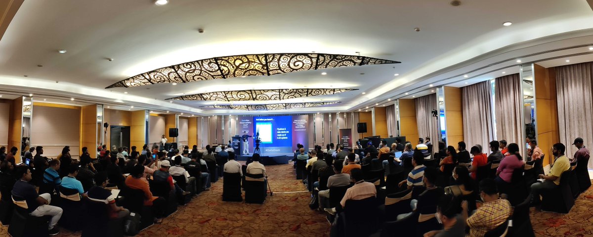 unraveldata's tweet photo. The inaugural #DataOpsObservabilityConf was a HUGE success!

We gathered 100+ DataOps Pros for a full day of learning, networking, and collaborating. Take a look at the photos, and save the date for next year!

#DataOps #TechConference #DataOpsObservability #DataGeek https://t.co/FQRqqlBKRa