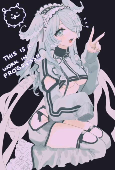 da first bday draw I was working on.. HOPEFULLY I FINISH !!!! 