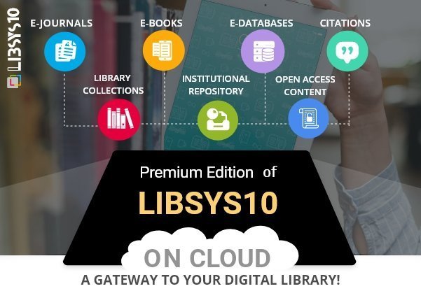 LibsysLtd's tweet photo. The advanced edition of LIBSYS10 on Cloud enables your library patrons to access all e-Resources. Having the in-built remote access feature makes the traditional OPAC of a library redundant.
#LibraryService #libraryautomation #libraryoncloud #CloudLibrary #cloudhosting #clouderp https://t.co/EGuUexkmDG