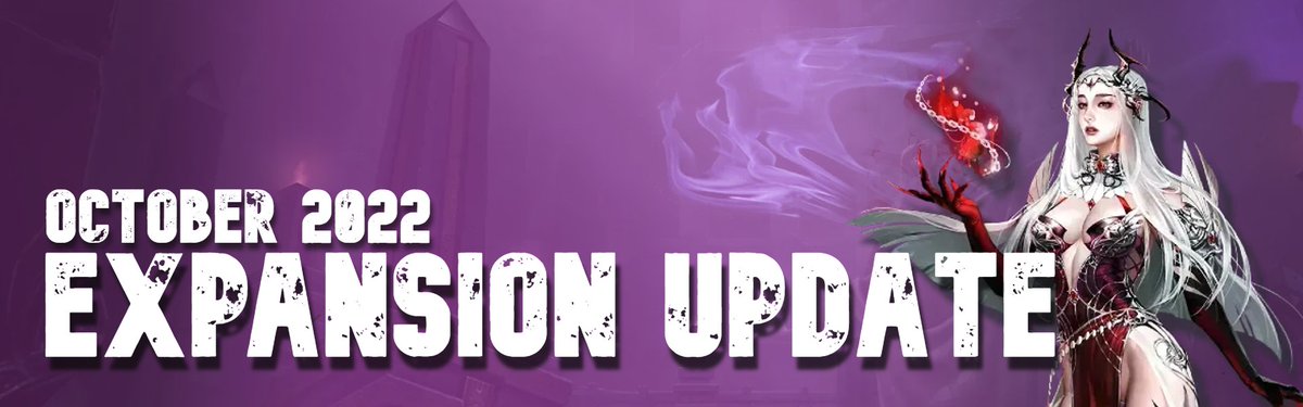 Finally, the expansion update will proceed with the update on October 18th (UTC+8), 2022.
■ Maintenance Schedule
- 2022. October 18th 13:30 – 15:30 (UTC+8)
■ Update Content
Please check the link below.
darkedenm.wemadeconnect.com/update/?q=%2Fu…
