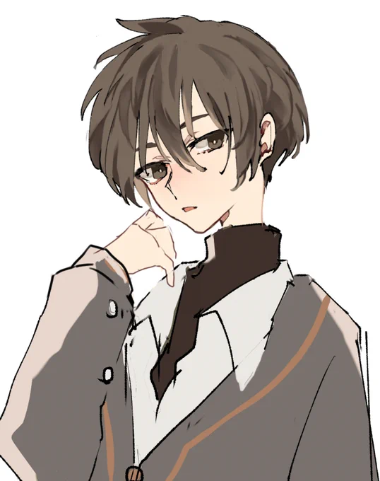 全員お顔と髪だけ描き込みました。タイムラプス保存しようと思って出来なかった••• 