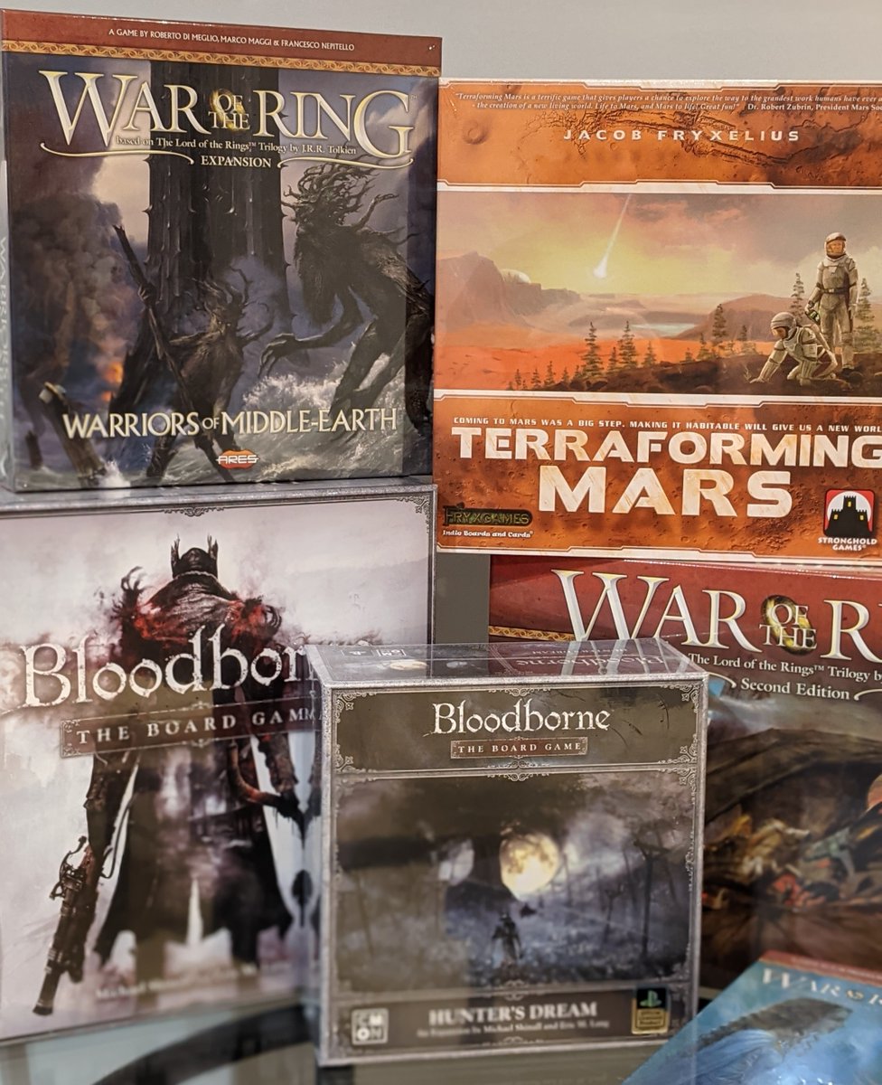 Which one would you play next?

#artecthegreat #iplayboardgames #boardgames #gamerdad #boardgamer #gamingfun #iloveboardgames #boardgamecollection #terraformingmars #warofthering #bloodborne #fyp #fypage