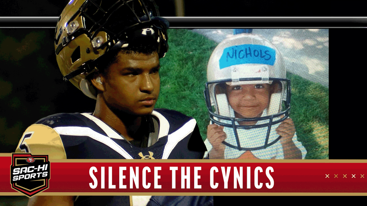 I've been looking forward to featuring Jaelen Nichols since last year. 
Being legally deaf, Jaelen experiences some battles on and off the field, but in no way does he let that define him. 
<a href="/CCFootball/">Central Catholic FB</a> <a href="/CCHSbhoops/">Central Catholic Basketball</a> <a href="/NicholsJaelen/">Jaelen Nichols</a> <a href="/CIFState/">CIF State</a> <a href="/cifsjs/">CIF Sac-Joaquin Section</a> 

youtu.be/MtY0zgntNxc