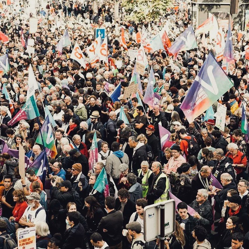 MathieuLFI's tweet image. 140 000 personnes contre la vie chère et l&apos;inaction climatique à Paris 🔥🙏🏻✊🏻

On est là pour faire mieux 🔥

#sciamotuttiantifascisti
#Nupes 
#UnionPopulaire
#FranceInsoumise