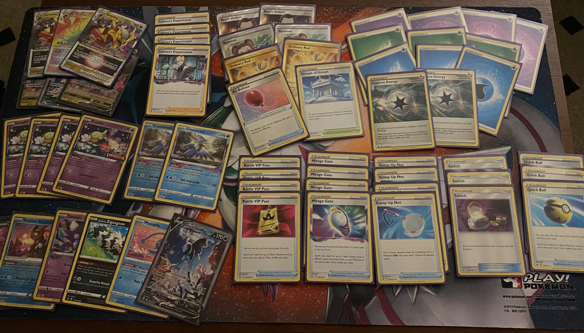 TTA_RB's tweet photo. Topped 256 for the first time at a Pokémon regional, played Tina for the first time on Wednesday night before the event and just went with it. Went 5-2 to 5-3-1, Losses were due to inexperience with the deck, tie was a ID last game for points. https://t.co/nuR6J9i2w4