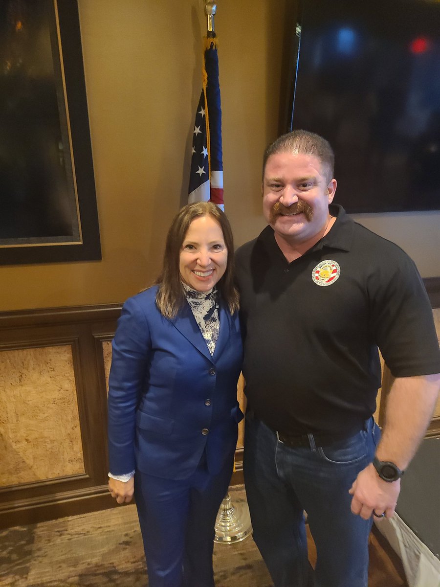 'GGPA continues to network with local and state officials in an effort to improve our community. Here pictured with California Lieutenant Governor Eleni Kounalakis.'